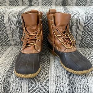 L.L. Bean Duck Boots Size 8